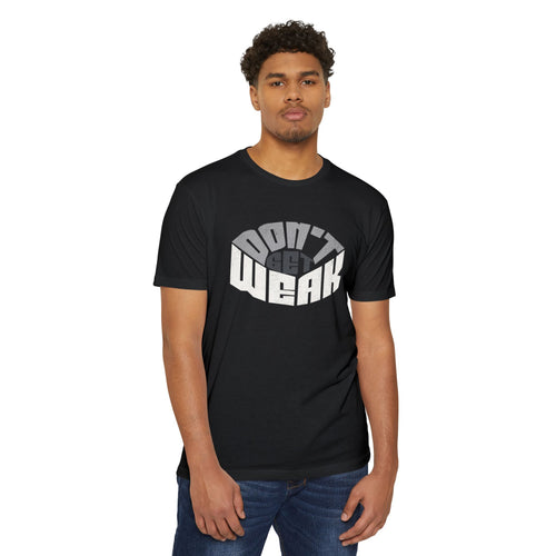 Don't Get Weak Oval T-Shirt